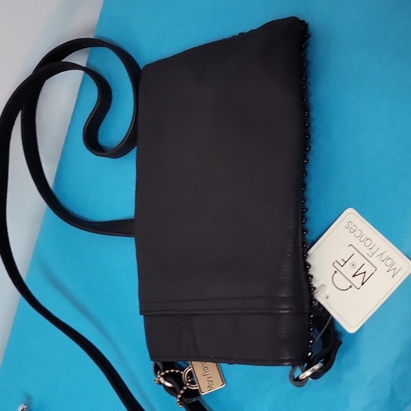 Mary Frances Take a Sip Leather Crossbody Phone Bag - Picture 6 of 14